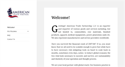 Desktop Screenshot of americantradepartner.com
